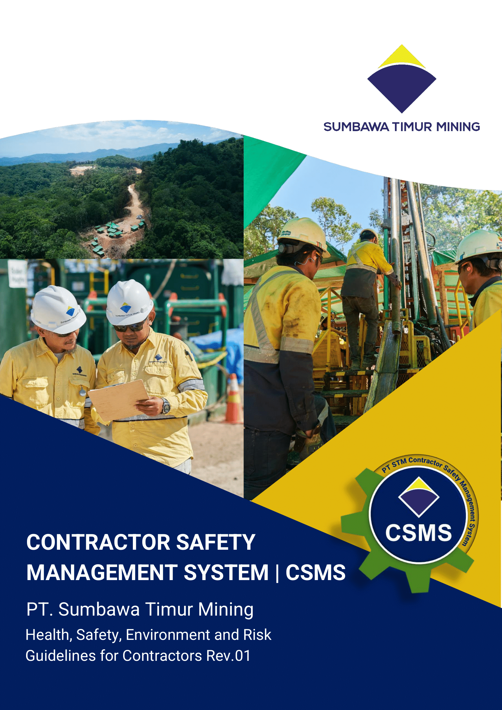 Contractor Safety Management Systems (CSMS) PT Sumbawa Timur Mining, Health, Safety, Environmental, and Risk, Guidelines for Contractors