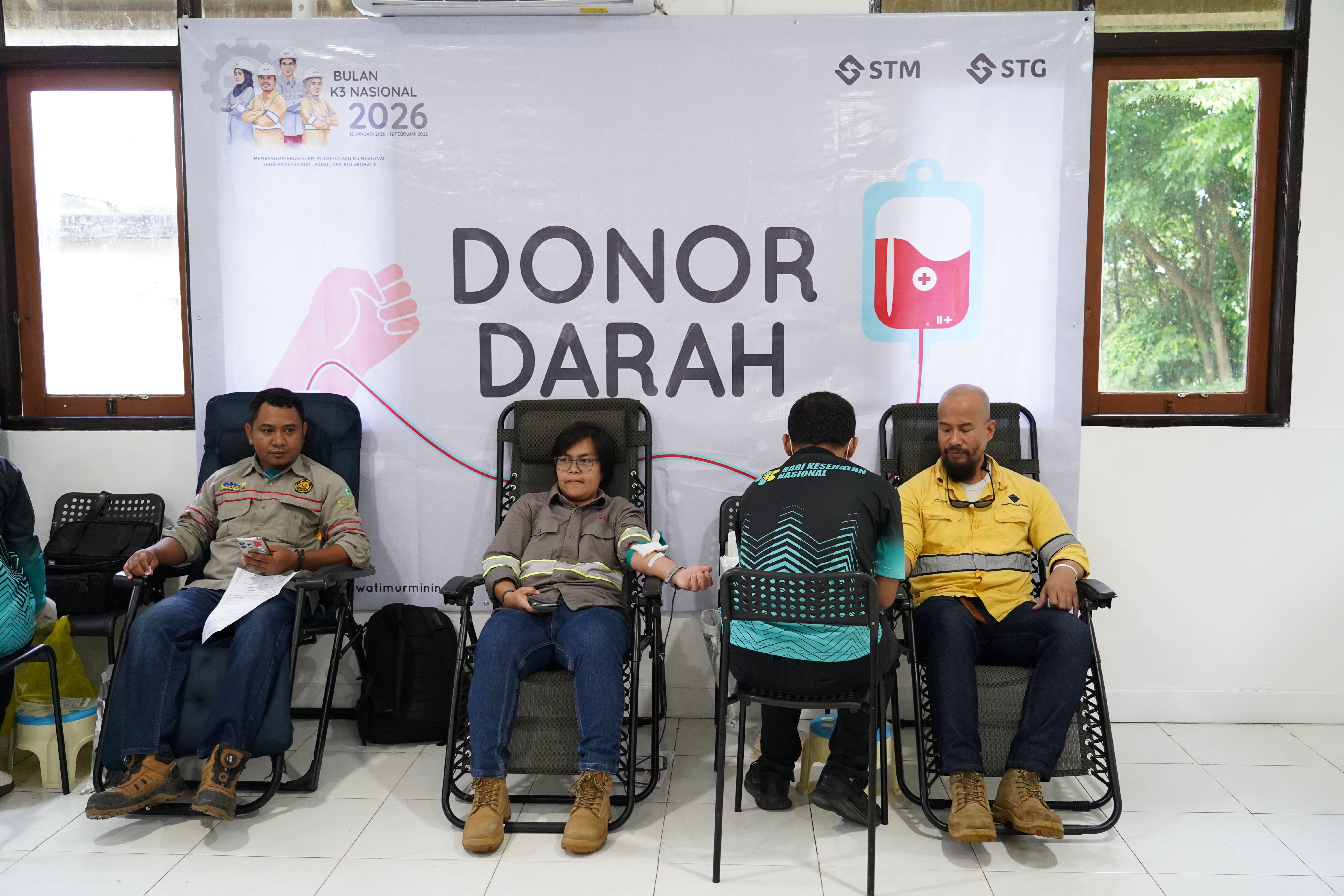 STM Holds Blood Donation at Hu’u Site to Commemorate National OHS Month 2026 